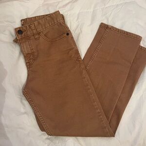 Cat & Jack Tan Straight-Leg Pants